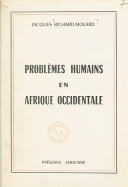 Problèmes humains en Afrique occidentale