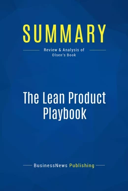 Summary: The Lean Product Playbook