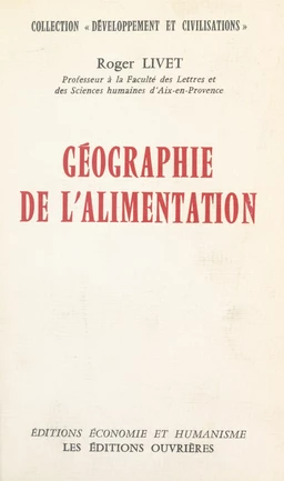 Géographie de l'alimentation