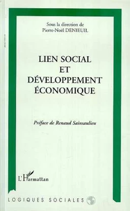 Lien social et développement économique