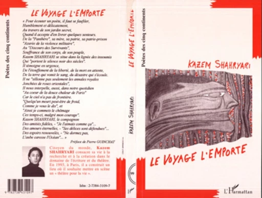 Le voyage l'emporte - Kazem Shahryari - Editions L'Harmattan