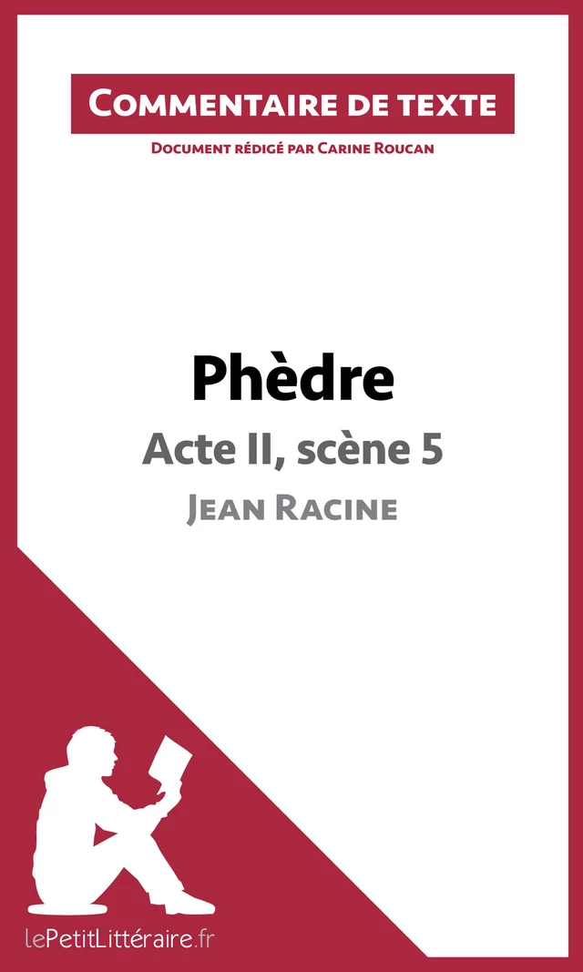 Phèdre de Racine - Acte II, scène 5 -  lePetitLitteraire, carine roucan - lePetitLitteraire.fr