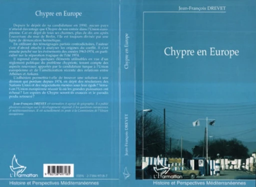 CHYPRE EN EUROPE - Jean-François Drevet - Editions L'Harmattan