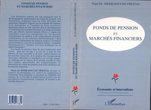 FONDS DE PENSION ET MARCHES FINANCIERS - Najat El Mekkaoui de Freitas - Editions L'Harmattan