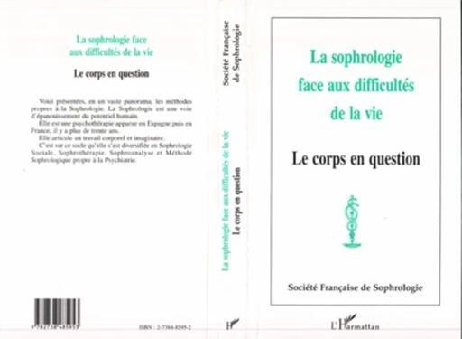 La sophrologie face aux difficultés de la vie -  - Editions L'Harmattan