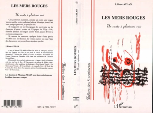 LES MERS ROUGES - Liliane Atlan - Editions L'Harmattan