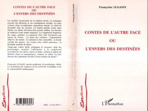 Contes de l'autre face ou L'envers des destinées - Françoise Lugassy - Editions L'Harmattan