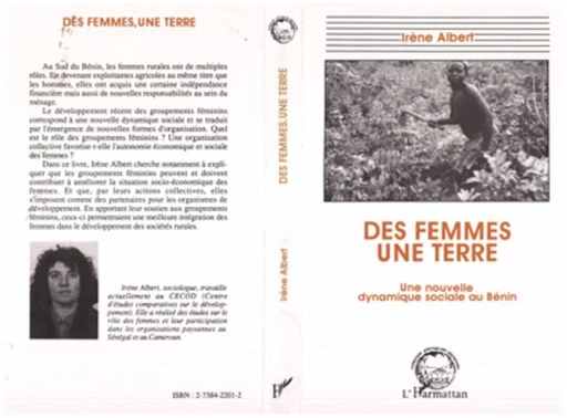 Des femmes, une terre - Irène Albert - Editions L'Harmattan