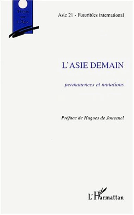 L'Asie demain -  - Editions L'Harmattan