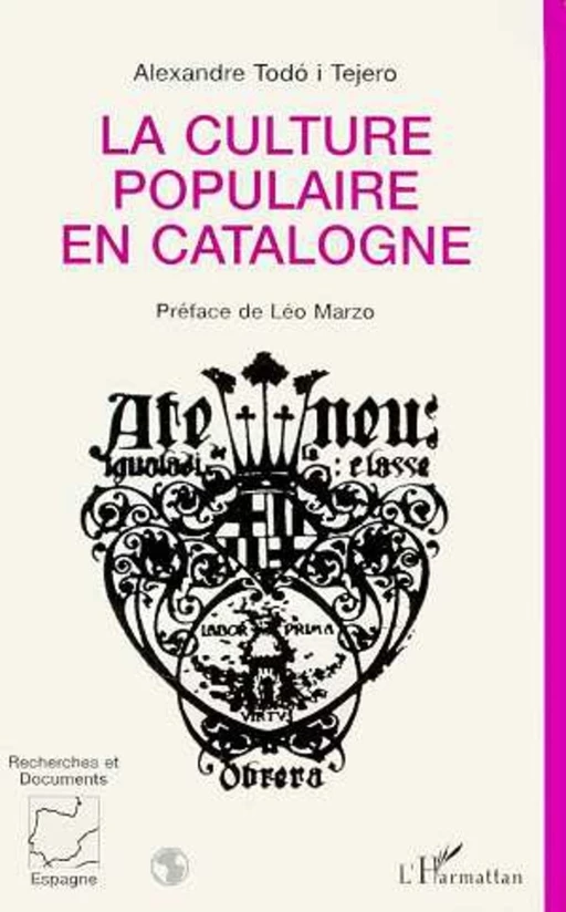 La culture populaire en Catalogne -  - Editions L'Harmattan