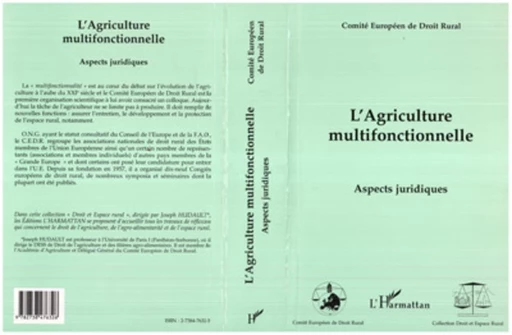 L'AGRICULTURE MULTIFONCTIONNELLE -  - Editions L'Harmattan