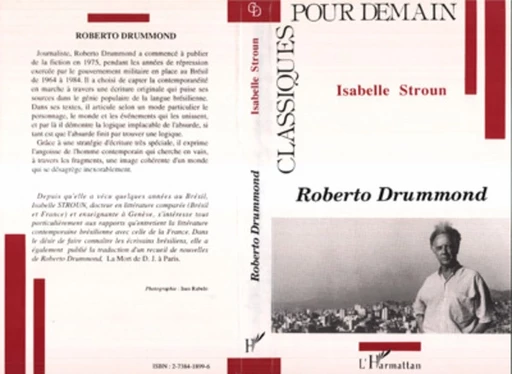 Roberto drummond - Isabelle Stroun - Editions L'Harmattan