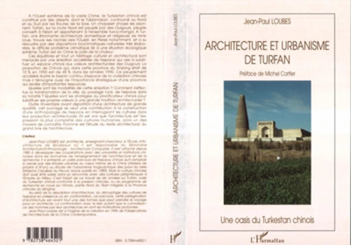 Architecture et Urbanisme de Turfan - Jean-Paul Loubes - Editions L'Harmattan