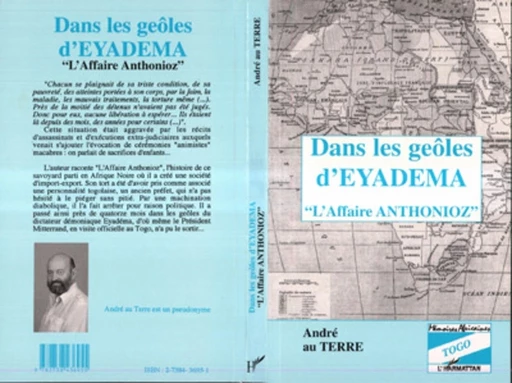 Dans les geôles d'Eyadema - André Au Terre - Editions L'Harmattan