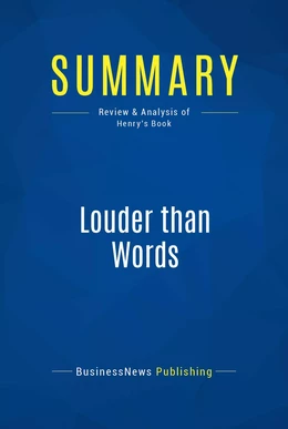 Summary: Louder than Words