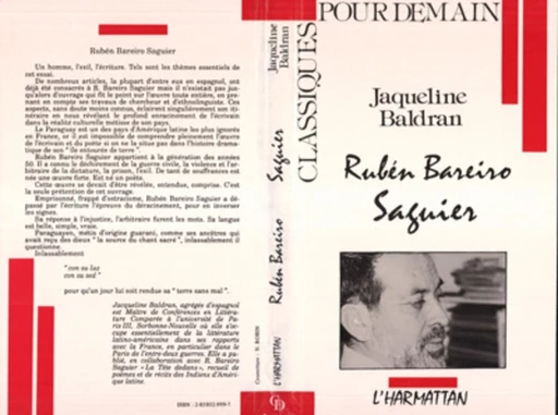 Ruben Bereiro Saguier - Jacqueline Baldran - Editions L'Harmattan