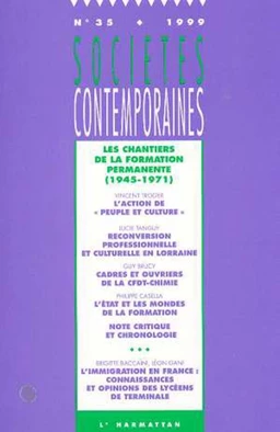 Les chantiers de la formation permanente (1945-1971)