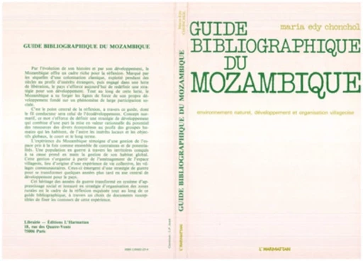 Guide bibliographique du Mozambique - Marie-Edy Chonchol - Editions L'Harmattan