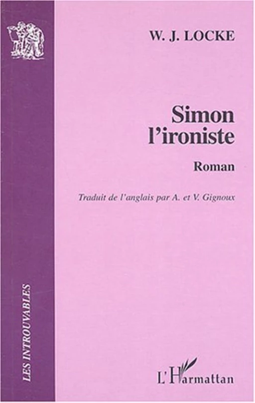 Simon l'ironiste -  - Editions L'Harmattan