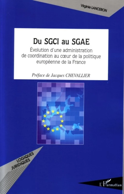 Du SGCI au SGAE - Virginie Lanceron - Editions L'Harmattan