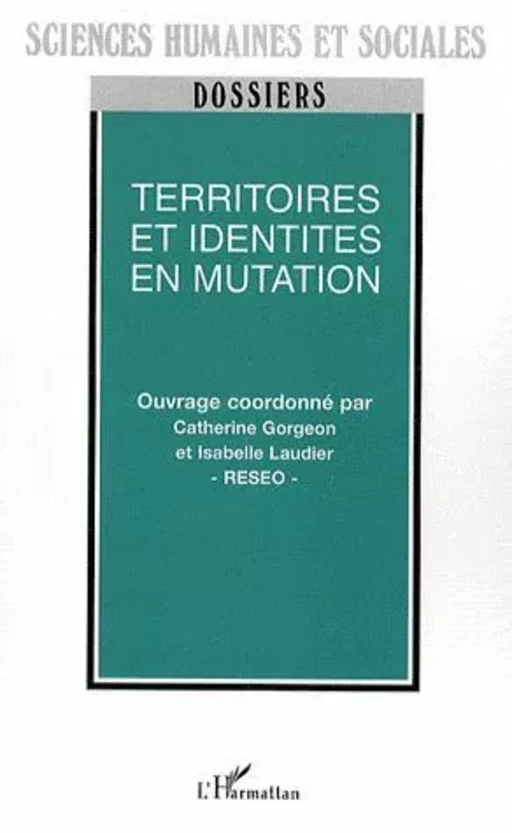 Territoires et identités en mutation -  - Editions L'Harmattan