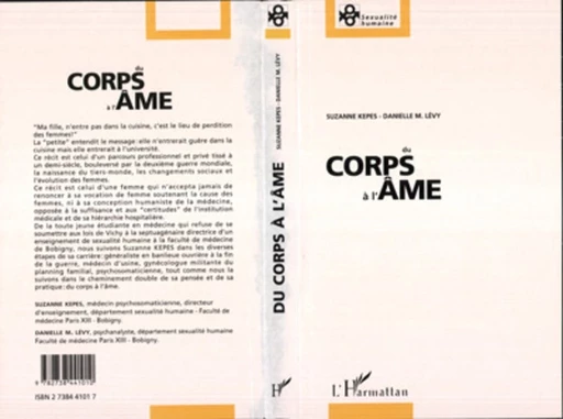 Du corps à l'âme -  - Editions L'Harmattan