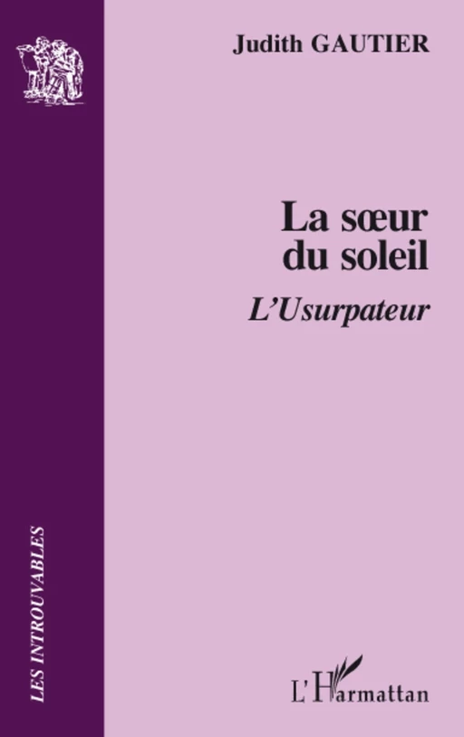 La soeur du soleil - Judith Gautier - Editions L'Harmattan