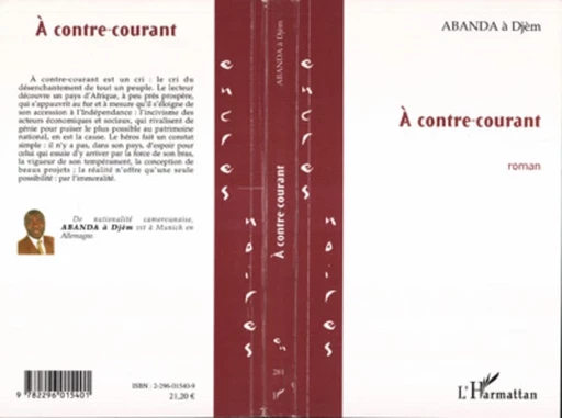 A contre-courant - Abanda A Djem - Editions L'Harmattan