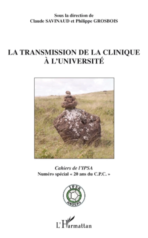 La transmission de la clinique à l'université -  - Editions L'Harmattan