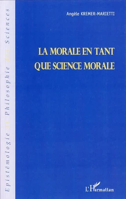 La morale en tant que science morale