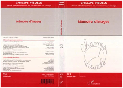 Mémoire d'images -  - Editions L'Harmattan