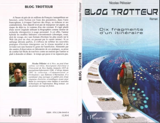 Blog trotteur - Nicolas Pélissier - Editions L'Harmattan