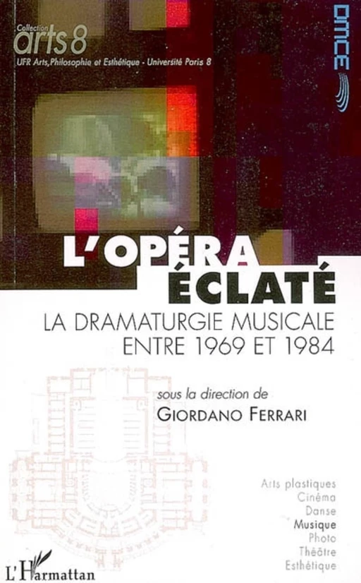 L'opéra éclaté - Giordano Ferrari - Editions L'Harmattan