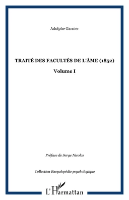 Traité des facultés de l'âme (1852)