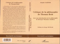 Critique de la philosophie de Thomas Reid