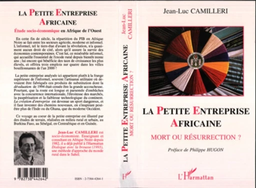 La petite entreprise africaine - Jean-Luc Camilleri - Editions L'Harmattan