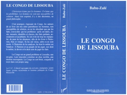 Le Congo de Lissouba -  - Editions L'Harmattan