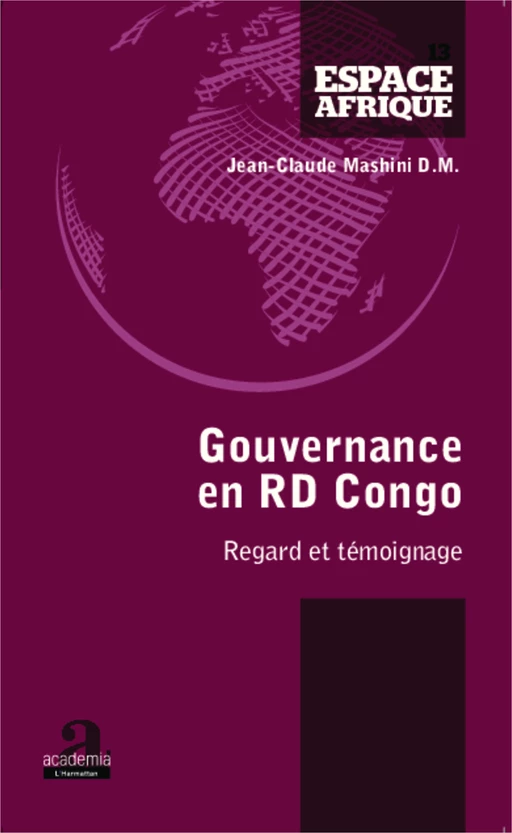 Gouvernance en RD Congo - Jean-Claude Mashini D.M. - Academia