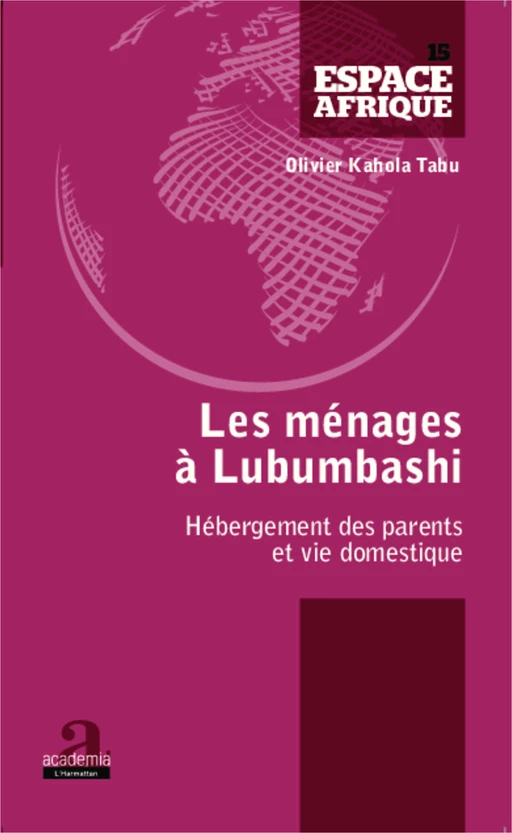 Ménages à Lubumbashi - Olivier Kahola Tabu - Academia