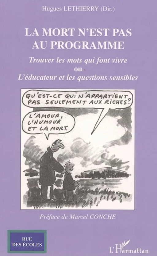 La mort n'est pas au programme -  Lethierry hugues - Editions L'Harmattan