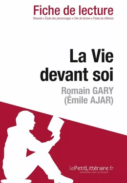 La Vie devant soi de Romain Gary (Émile Ajar) (Fiche de lecture)