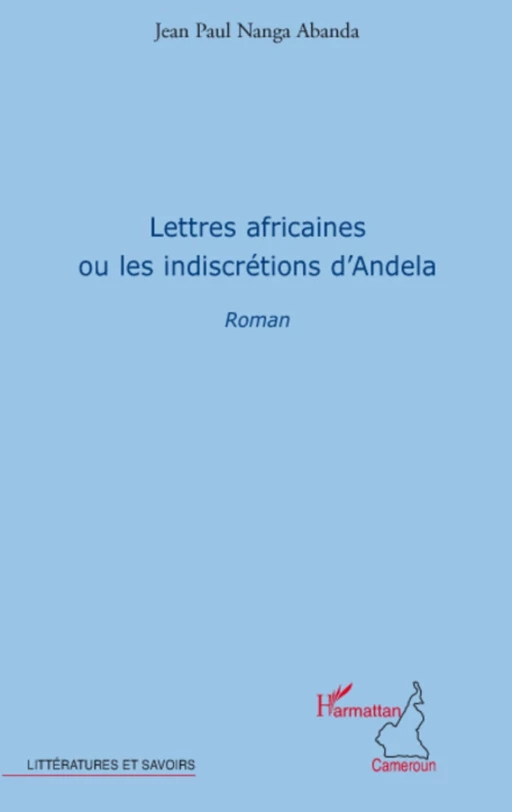 Lettres africaines - Jean-Paul Nanga Abanda - Editions L'Harmattan