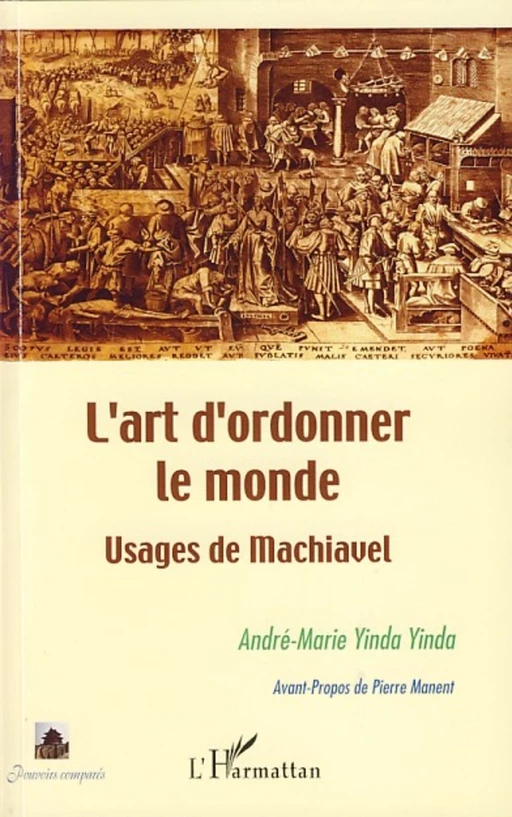 L'art d'ordonner le monde - André Marie Yinda Yinda - Editions L'Harmattan