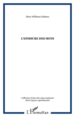 L'Epissure des mots