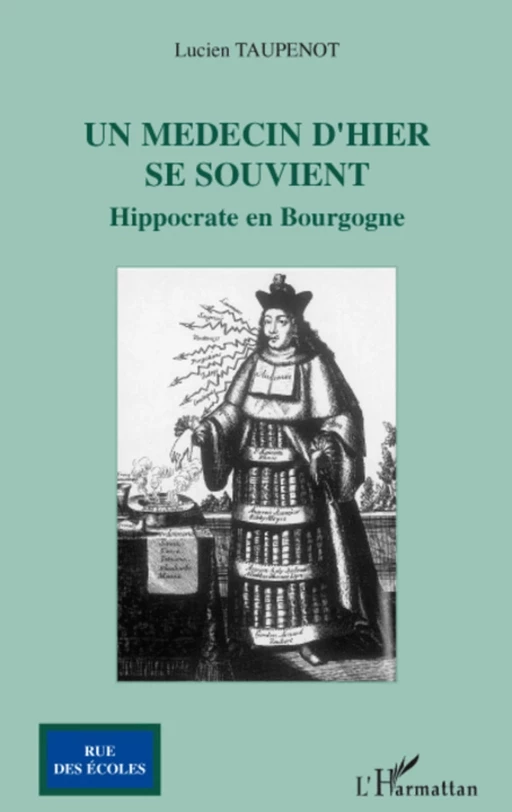 Un médecin d'hier se souvient - Lucien Taupenot - Editions L'Harmattan