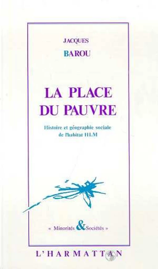 La place du pauvre - Jacques Barou - Editions L'Harmattan