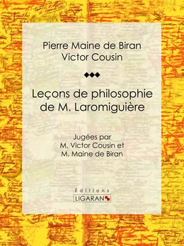 Leçons de philosophie de M. Laromiguière