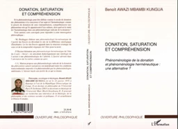 Donation, saturation et compréhension