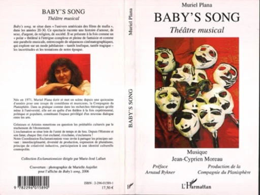 Baby's song - Muriel Plana - Editions L'Harmattan