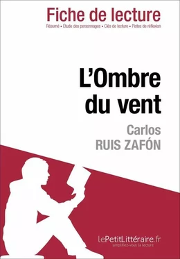 L'Ombre du vent de Carlos Ruis Zafón (Fiche de lecture)